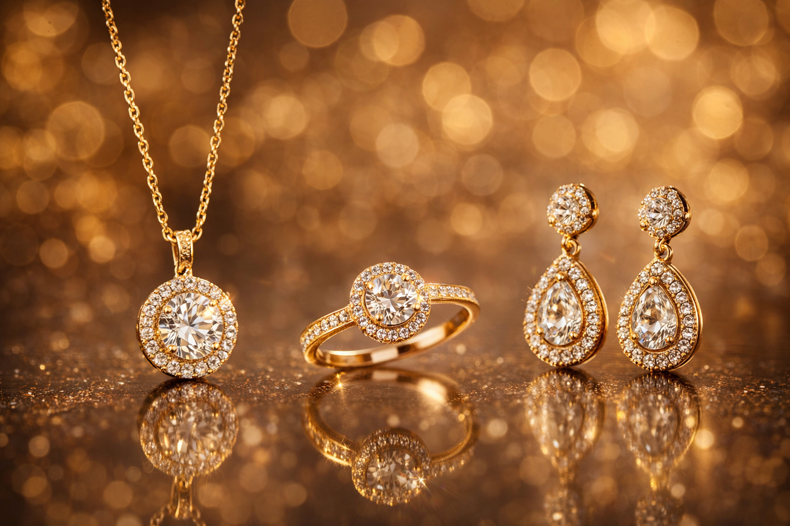 Elegant Vermeil Jewelry Collection
